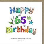 Printable Birthday Cards 65th Printable Birthday Cards