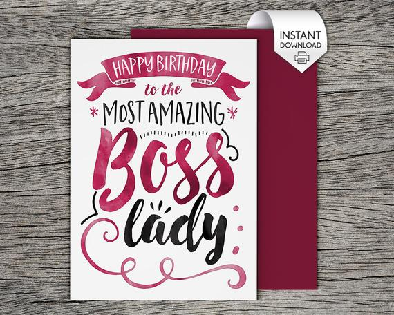 Printable Birthday Cards For Boss From Staff Printable Birthday Cards