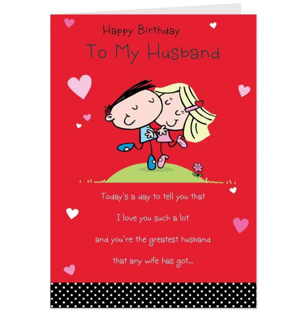 Printable Birthday Cards For Husband Printable Cards