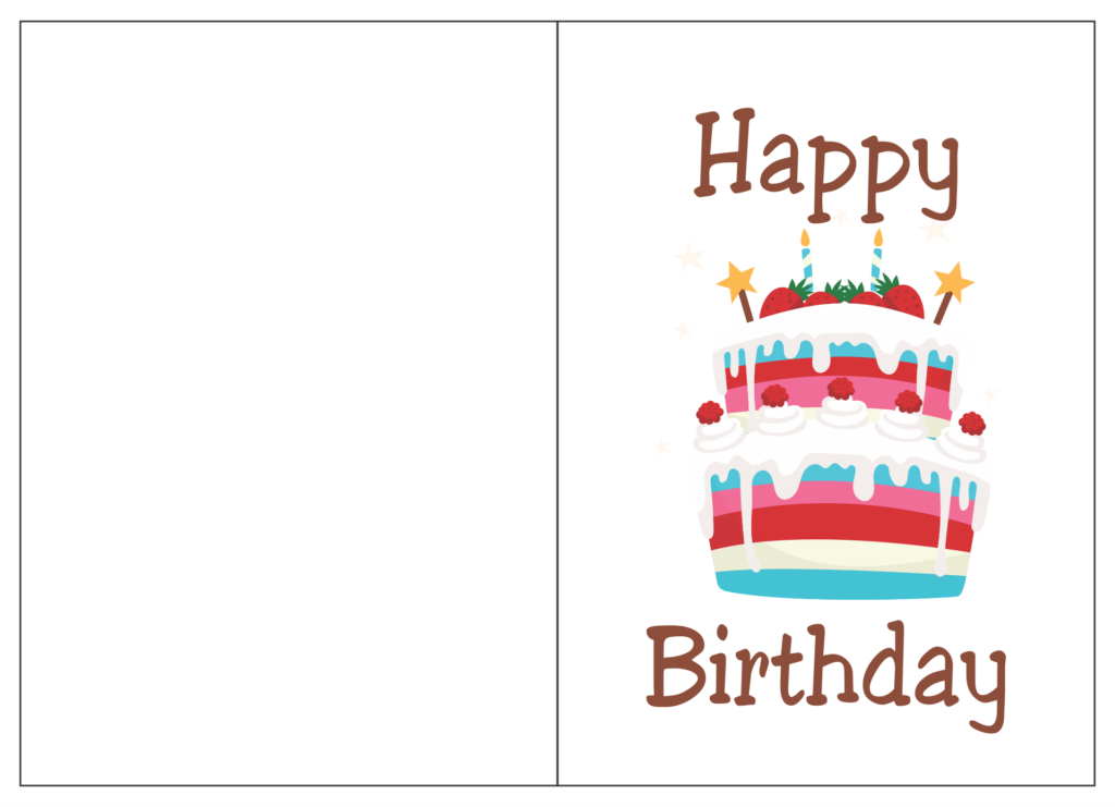 Printable Birthday Cards Printable Form Templates And Letter