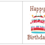 Printable Birthday Cards Printable Form Templates And Letter