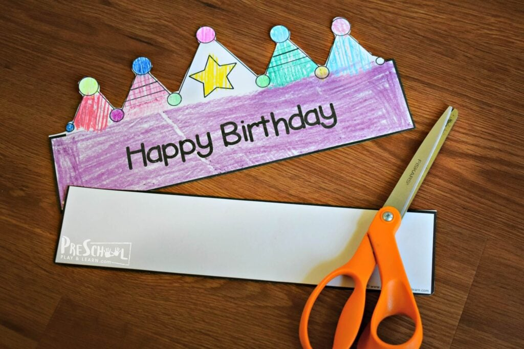 Printable Birthday Hat