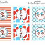 Printable Birthday Printables Doctor Suess Birthday Flower Picks