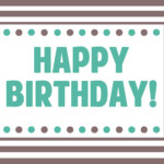 Printable Birthday Sign Clip Art Library