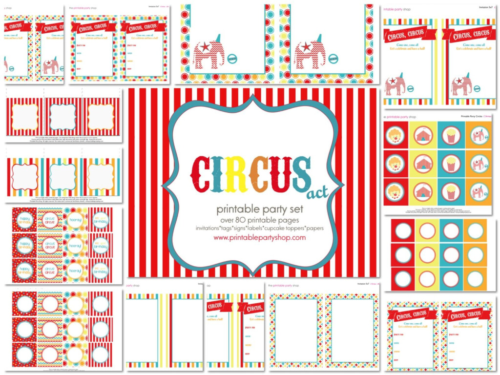 Printable Carnival Signs 7 Best Images Of Free Vintage Circus 