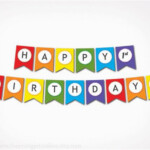 Printable Happy Birthday Banner Letters Pdf BirthdayBuzz