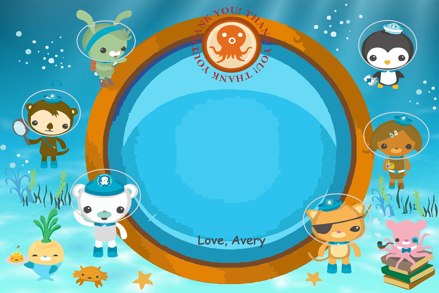 Printable Octonauts Birthday Invitations FreePrintableTM 