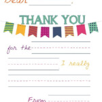 Printable Thank You Notes That Will Make Your Kids Feel Like Rockstars