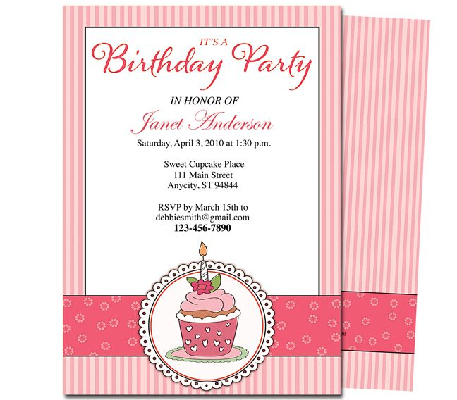 Programme Birthday Party Program Template 2020 Birthday Itinerary 