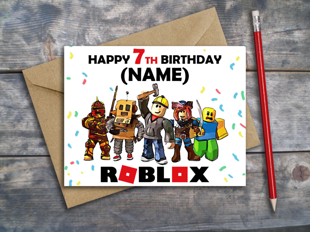 Roblox Birthday Card Cards Info