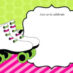 Roller Skating Party Invitations Template Lovely Skating Party