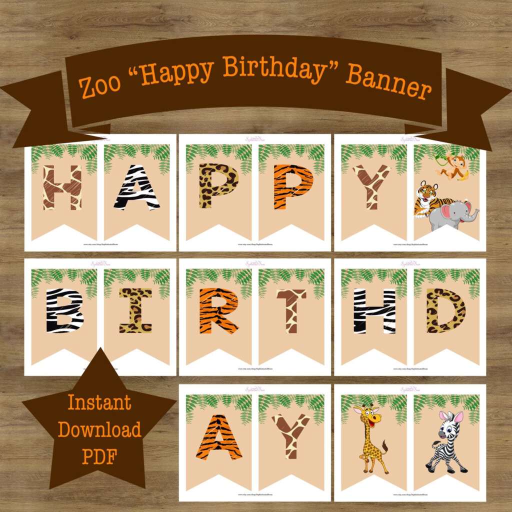 Safari Birthday Decorations Safari Party Decorations Safari Birthday 