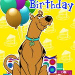 Scooby Doo Birthday Card Free Printable Birthday Cards