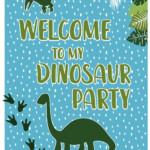 Sensational Dinosaur Party Decorations Printables Two Digit Addition