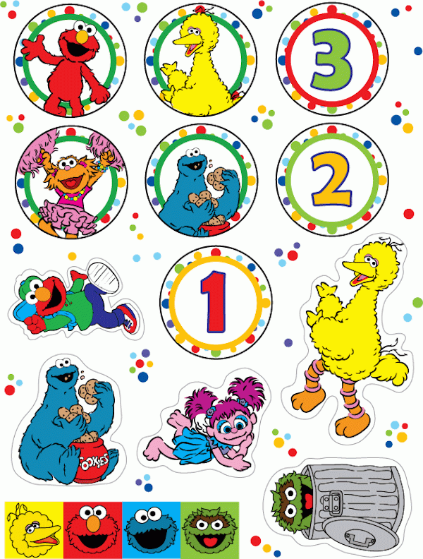 Sesame Street Party Printables