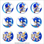 Sonic the Hedgehog Cupcake Toppers Templates jpg 2 204 2 204 Pixels Em