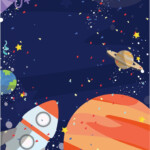 Space Themed Invitations Invitation Card