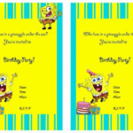 Spongebob Birthday Invitations Birthday Printable Spongebob