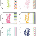 These Free Printable Happy Birthday Gift Tags Are Different Than The