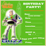 TOY STORY FREE PRINTABLE PARTY INVITATION BUZZ LIGHTYEAR