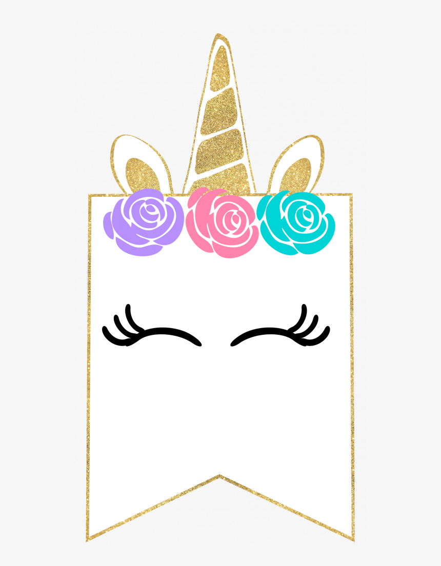 Unicorn Birthday Banner Printable HD Png Download Kindpng