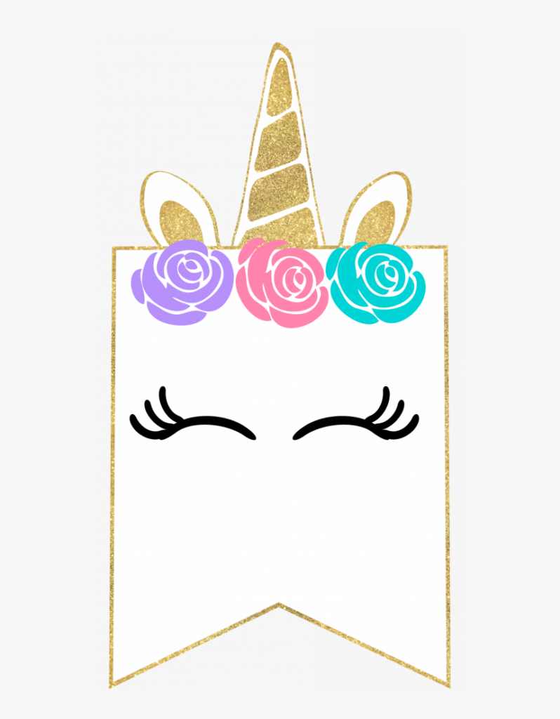 Unicorn Birthday Banner Printable HD Png Download Kindpng