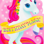 Unicorn Birthday Card Printable Printable Word Searches