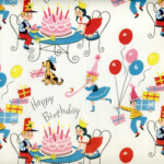 Vintage Wrapping Paper Vintage Wrapping Paper Vintage Birthday