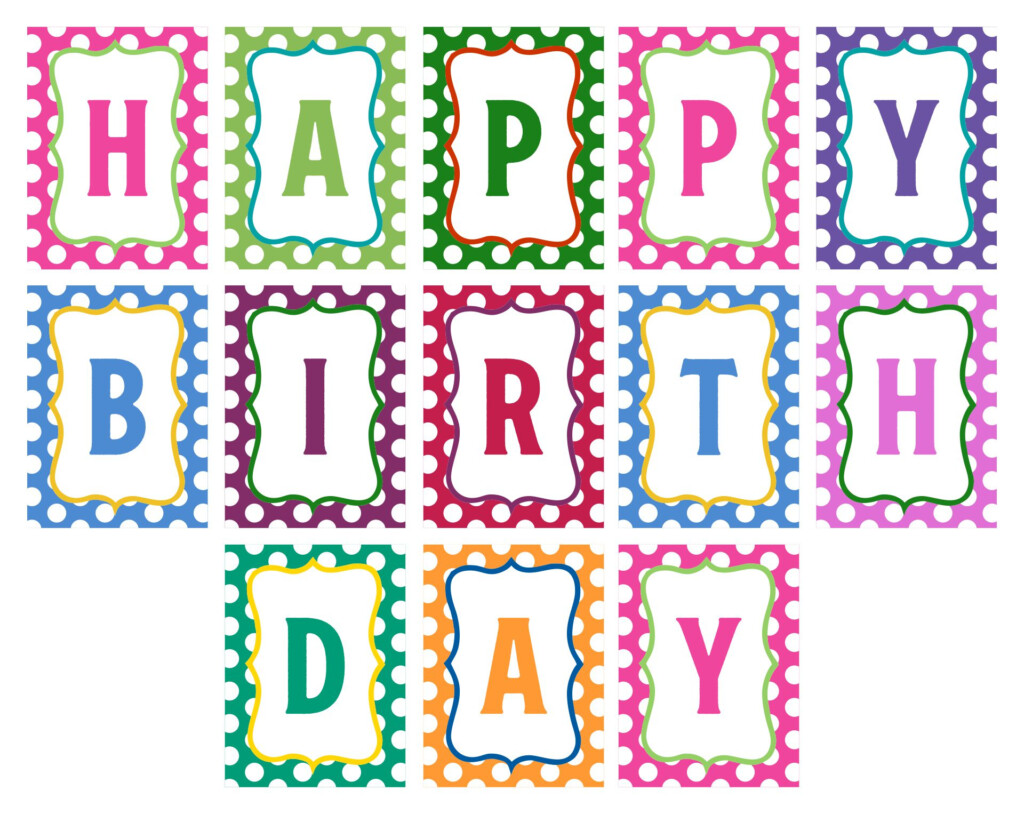 10 Best DIY Birthday Banner Printable Template PDF For Free At Printablee