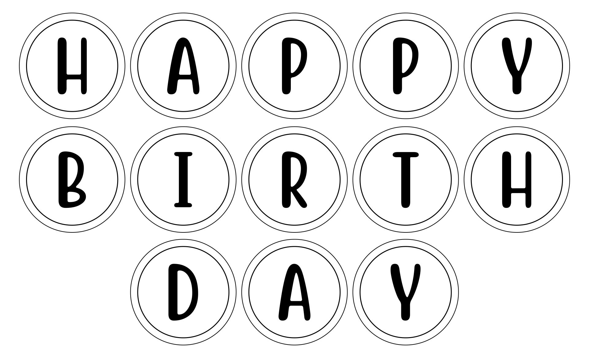 10 Best Happy Birthday Letters Printable Template PDF For Free At 