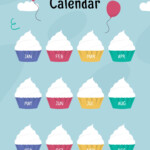 10 Best Monthly Birthday Cupcake Printables PDF For Free At Printablee