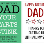 10 Best Printable Birthday Cards For Dad PDF For Free At Printablee