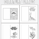 10 Best Printable Folding Birthday Cards PDF For Free At Printablee