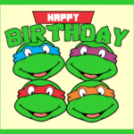 10 Best TMNT Printable Birthday Cards Birthday PDF For Free At Printablee