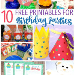 10 Free Birthday Party Printables Sunny Day Family