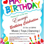 13 Free Birthday Party Invitation Flyer Templates Microsoft Word