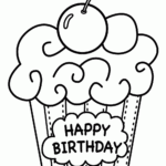 25 Free Printable Happy Birthday Coloring Pages