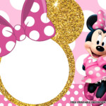 30 FREE Printable Minnie Mouse Birthday Invitation Templates