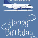 4 Awesome Airplane Printable Birthday Cards free PRINTBIRTHDAY CARDS