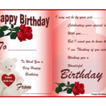 40 FREE Birthday Card Templates TemplateLab