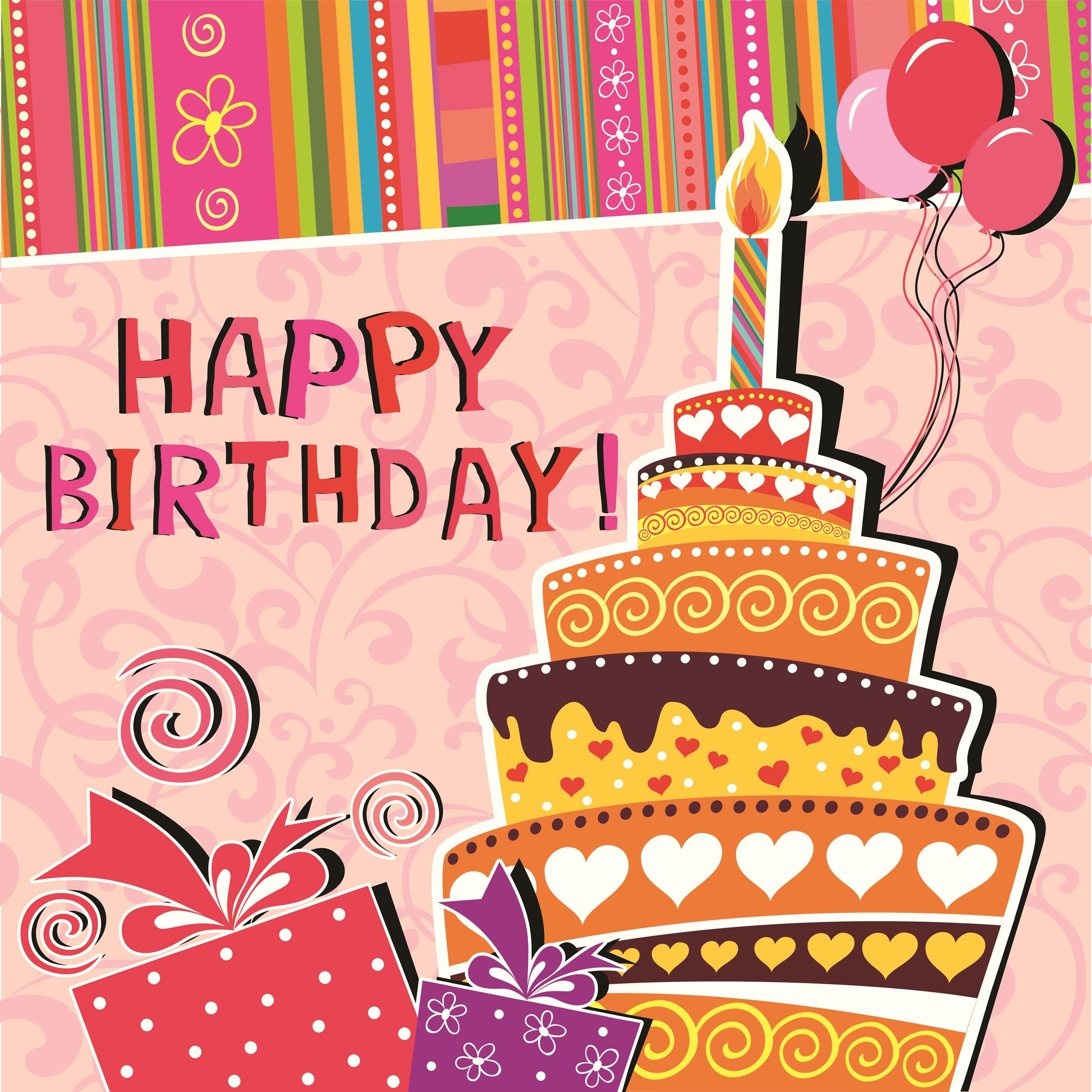 40 FREE Birthday Card Templates TemplateLab