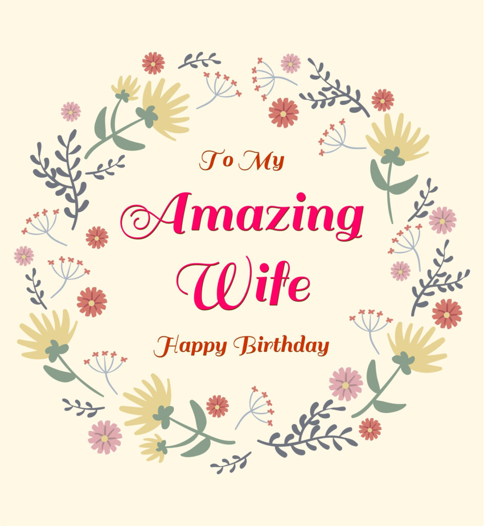 5 Best Printable Cards For Wife PDF For Free At Printablee