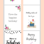 6 Cute Printable Birthday Cards For Her Pretty Free