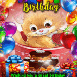 A Cute Birthday Ecard Free Happy Birthday ECards Greeting Cards 123