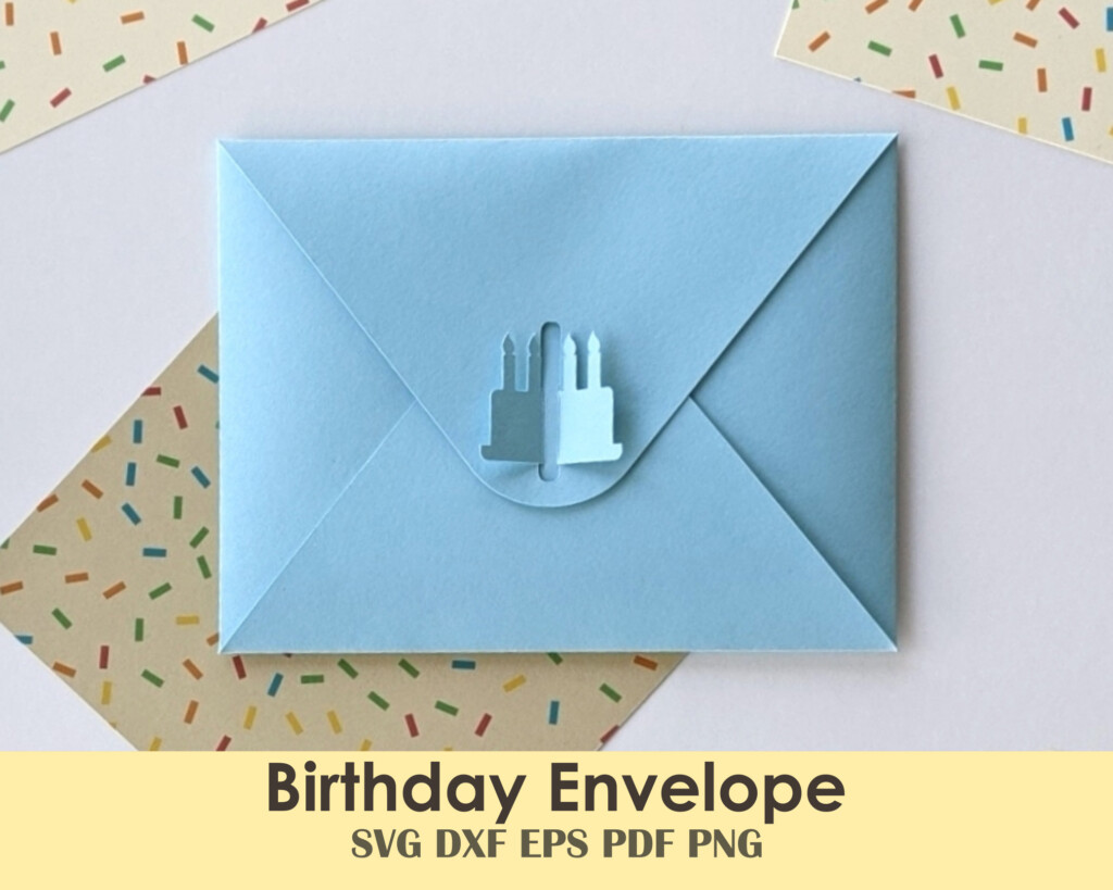 Birthday Envelope Template DIY A2 5 75 X 4 38 Etsy