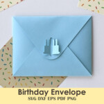 Birthday Envelope Template DIY A2 5 75 X 4 38 Etsy