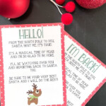 Birthday Letter From Elf On The Shelf Printable