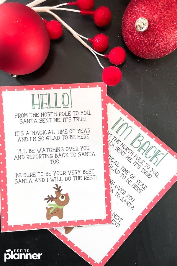 Birthday Letter From Elf On The Shelf Printable