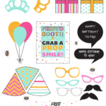 Birthday Photo Booth Props And Free Printables