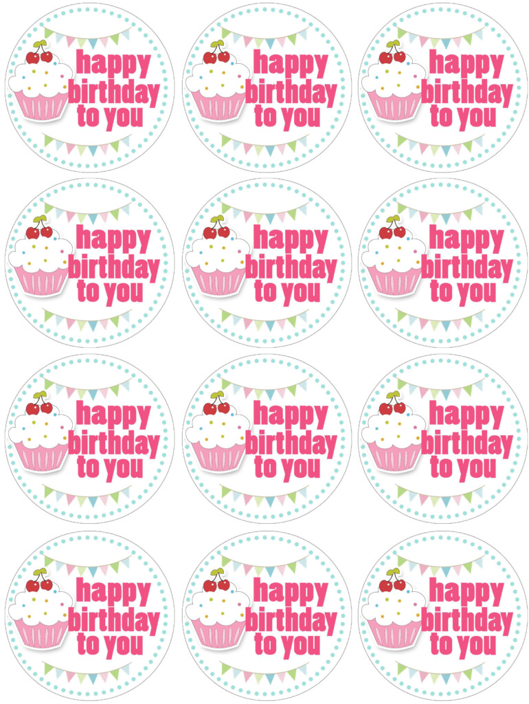 Cupcake Birthday Party With FREE Printables How To Nest For Less 